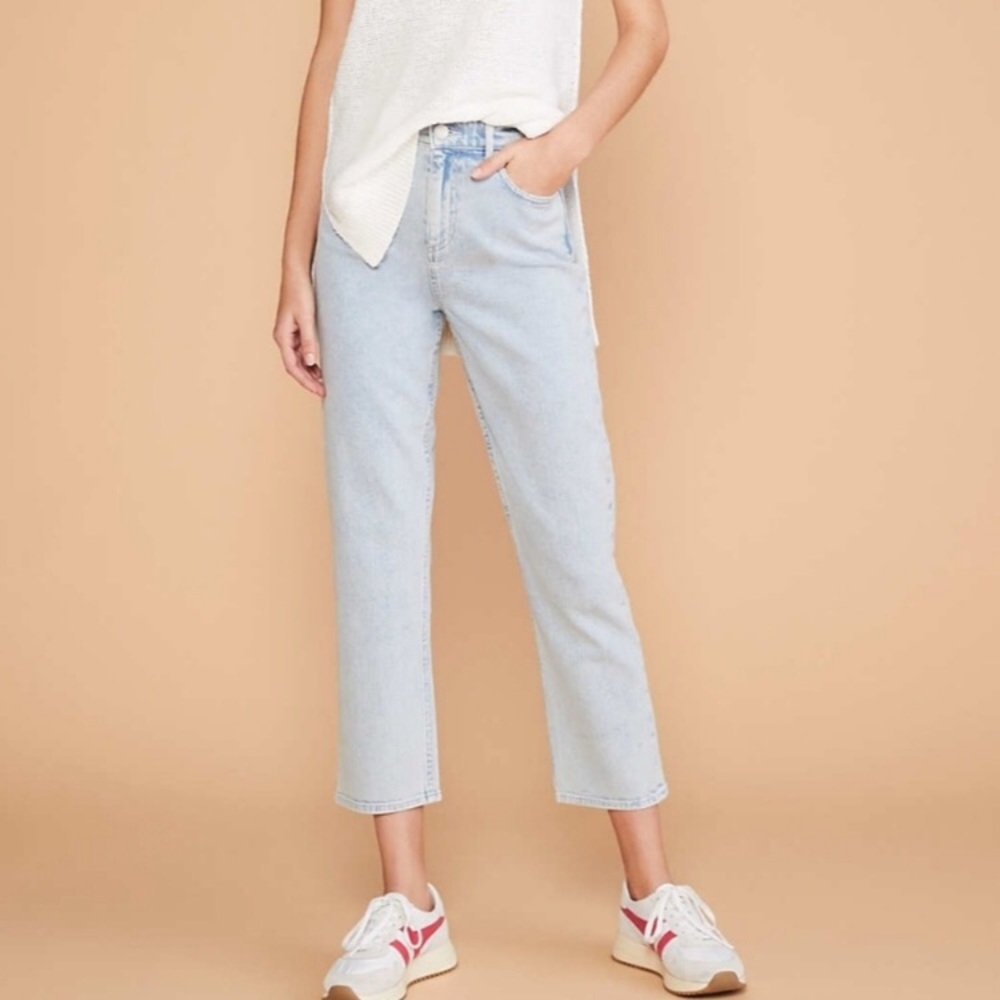 Lou & Grey High Waist Straight Crop